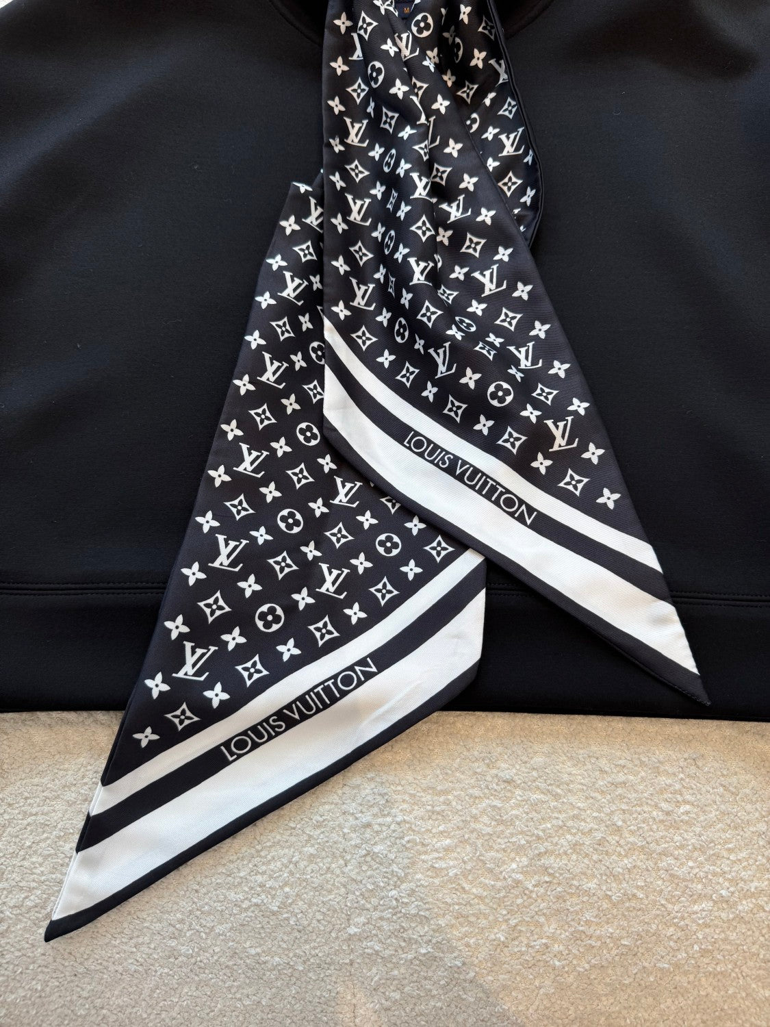 Women's Fall/Winter Fashion Casual Solid Color Vintage Print Scarf Hooded Pullover Long-Sleeve Sweatshirt #78753