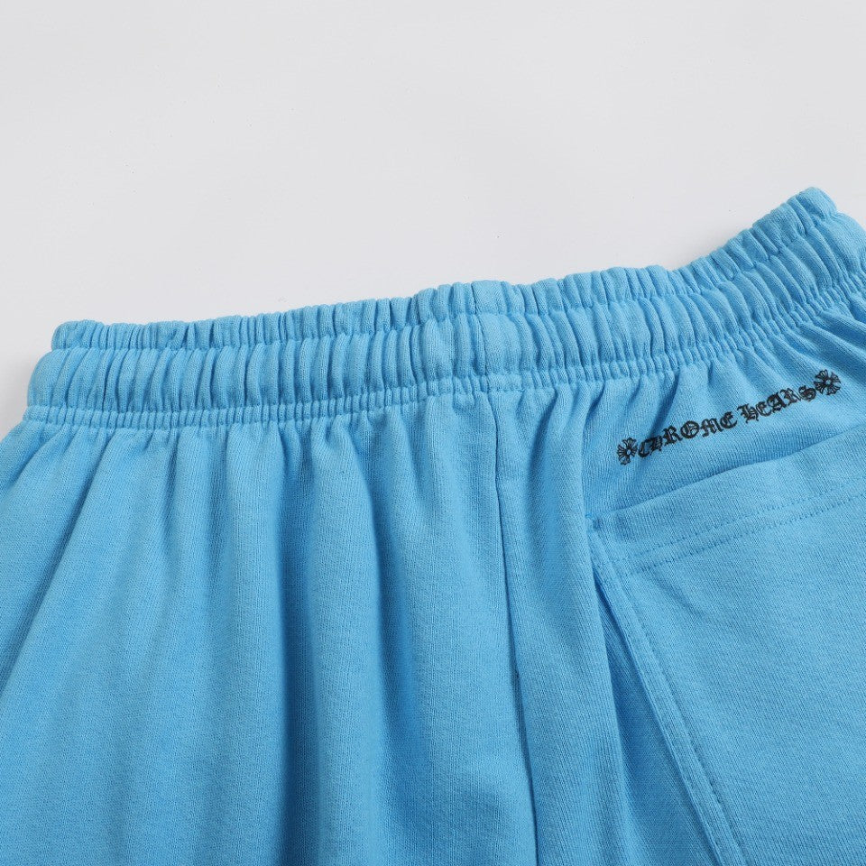 Men's Summer Graffiti Monogram Printed Mid Rise Straight Leg Casual Tie Shorts #75587