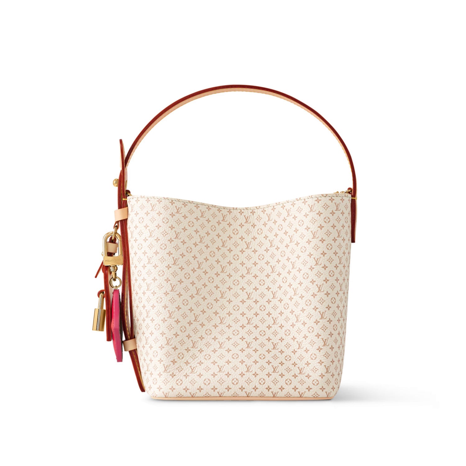 All In BB Women's Letter Printed Removable Zipper Inside Pocket Coated Canvas Shoulder Tote Bag Bags #77452