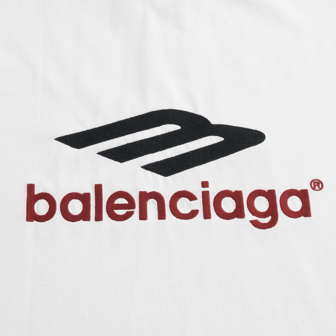 Men's Spring And Autumn Fashion Reversible Letter Print 3D Sports Embroidery Short Sleeve Round Neck Casual T-Shirt #98698