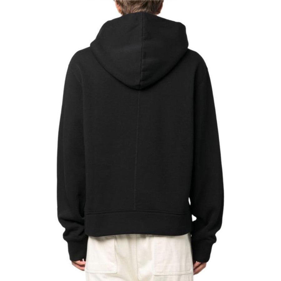 Maison Margiela Women's Spring And Autumn Digital Gradient Print Solid Color Long Sleeve Straight Fit Hooded Sweatshirt Ngvp #9812