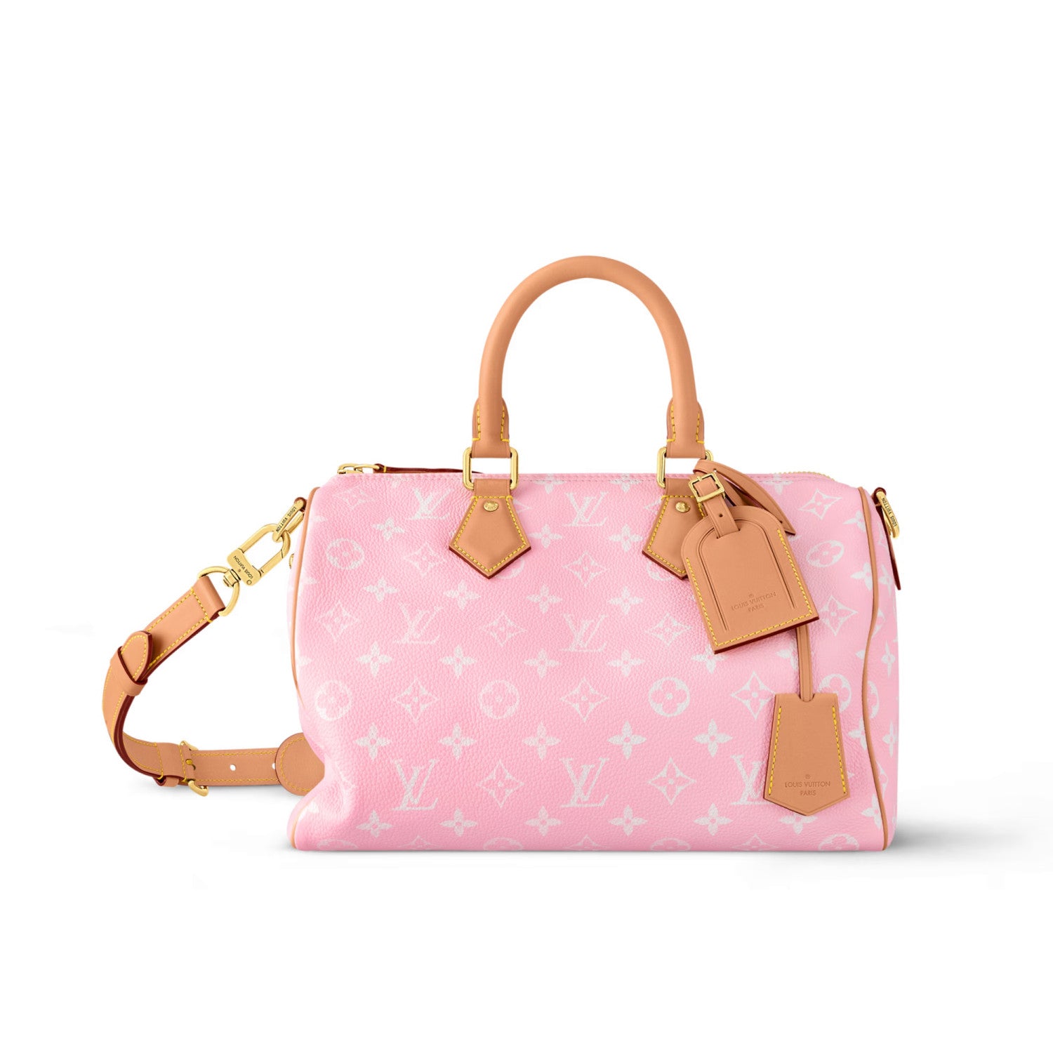 Speedy P9 Bandoulire 30 Women's Letter Printing Detachable Condition Shoulder Strap Zipper Closure Coated Canvas Single Shoulder Crossbody Tote Travel Bag Bags #77679