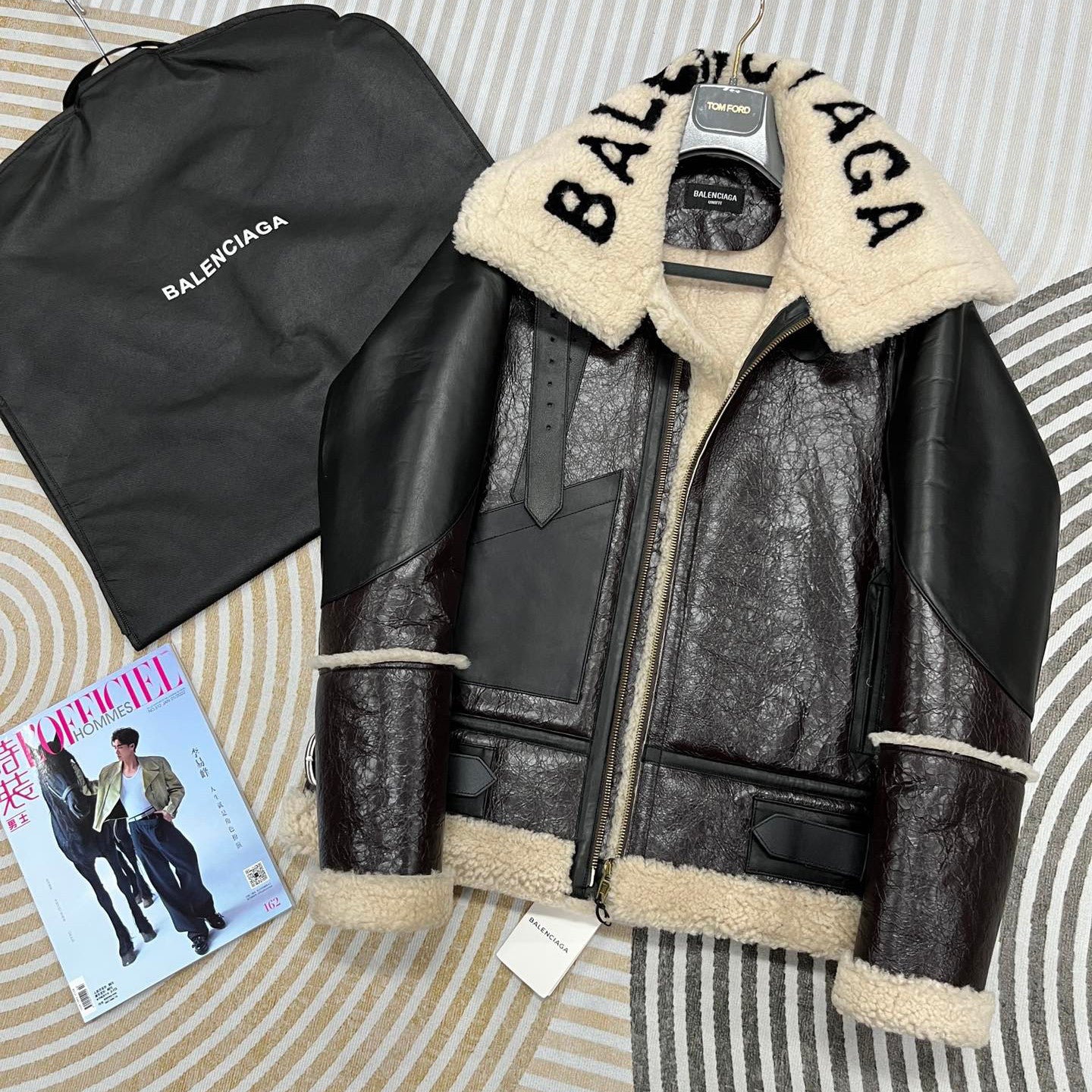 Women's Winter Fur One Zipper Long Sleeve Coat Jacket #99666