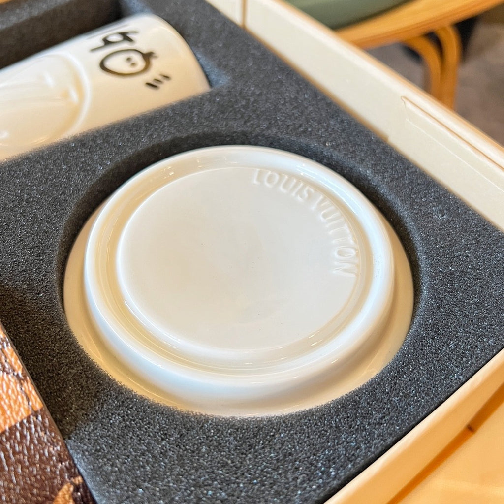 Duck Image Cowhide Mug Cover Ceramic Mugs Cup #72998