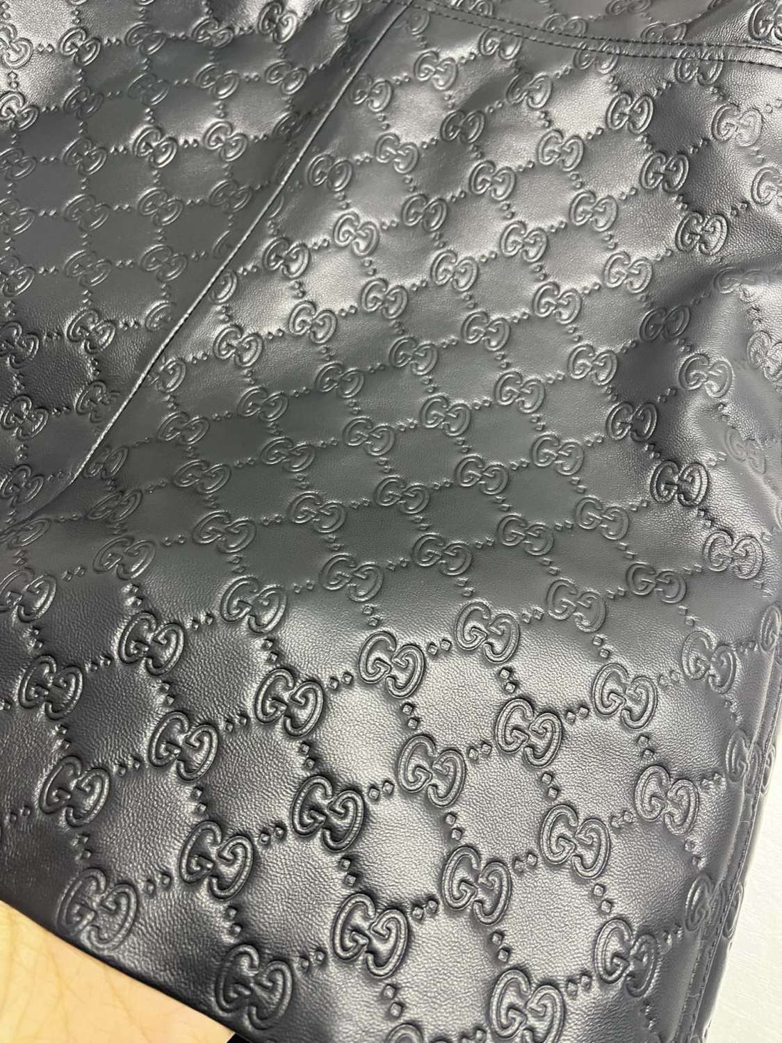 Women's Spring/Summer Alphabet Embossed Printed Solid Color Leather Halter Jumpsuit #75151