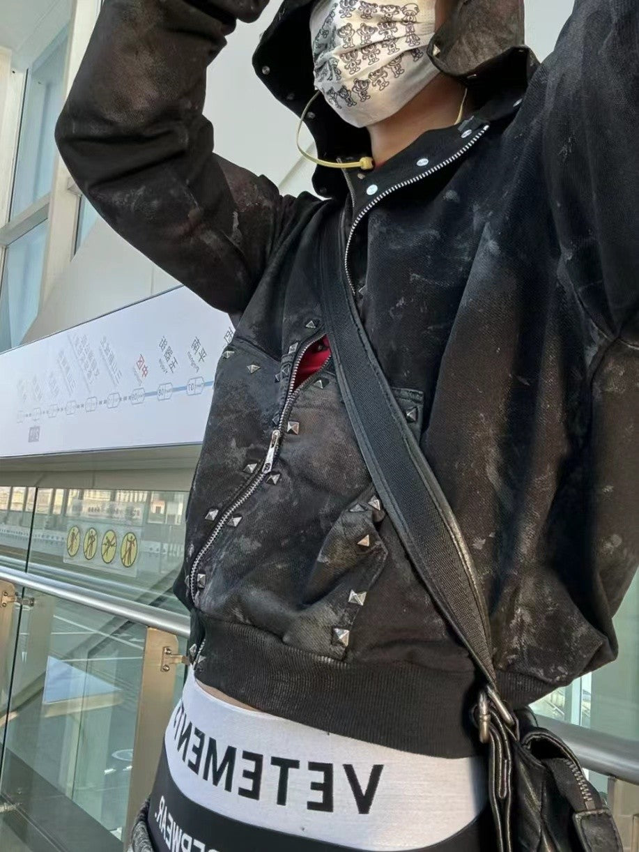 Vetements Men's Printed Letter Webbing Cotton Elastic Breathable Long Boxer Briefs Comfortable High Street Underpants Accessories  #9952