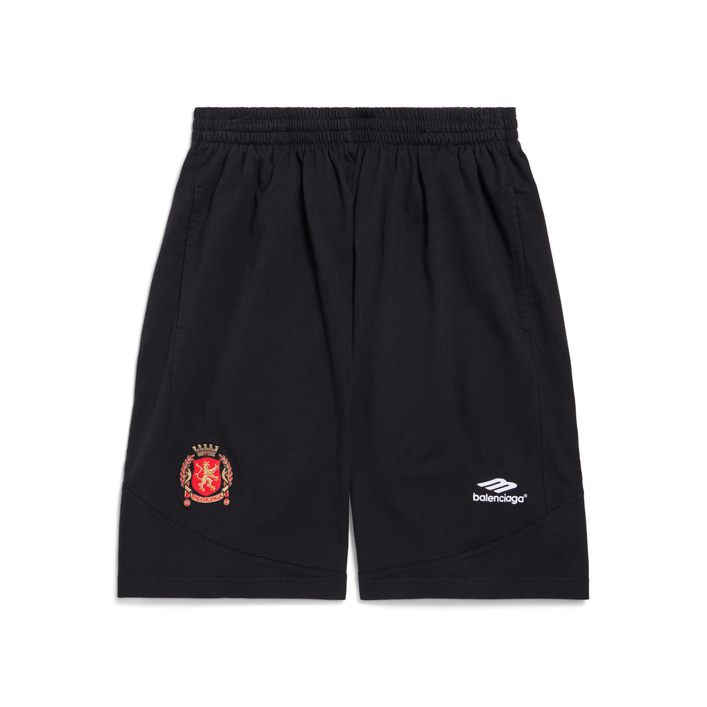 Men's Summer Solid Color Elastic High Waist Loose Fit Casual Shorts Pants #98489