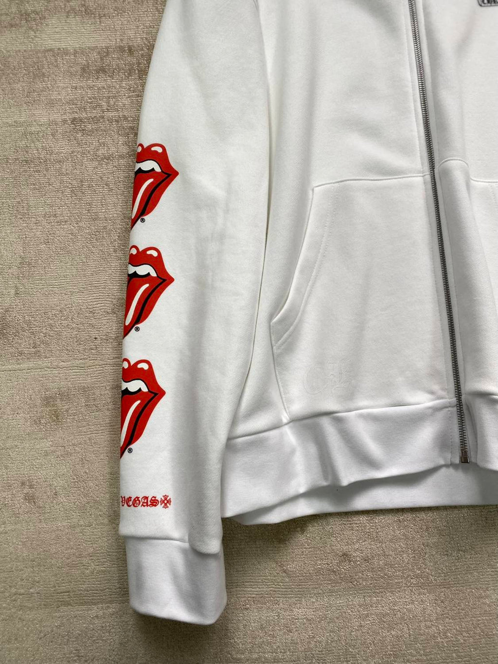 Men's Spring and Fall Logo Printed Zipper Long Sleeve Hooded Jacket #99978