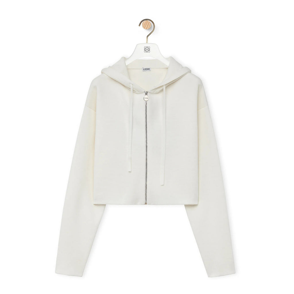 Women's Spring and Autumn Solid Color Hooded Drawstring Zipper Sweatshirt Jacket #72679