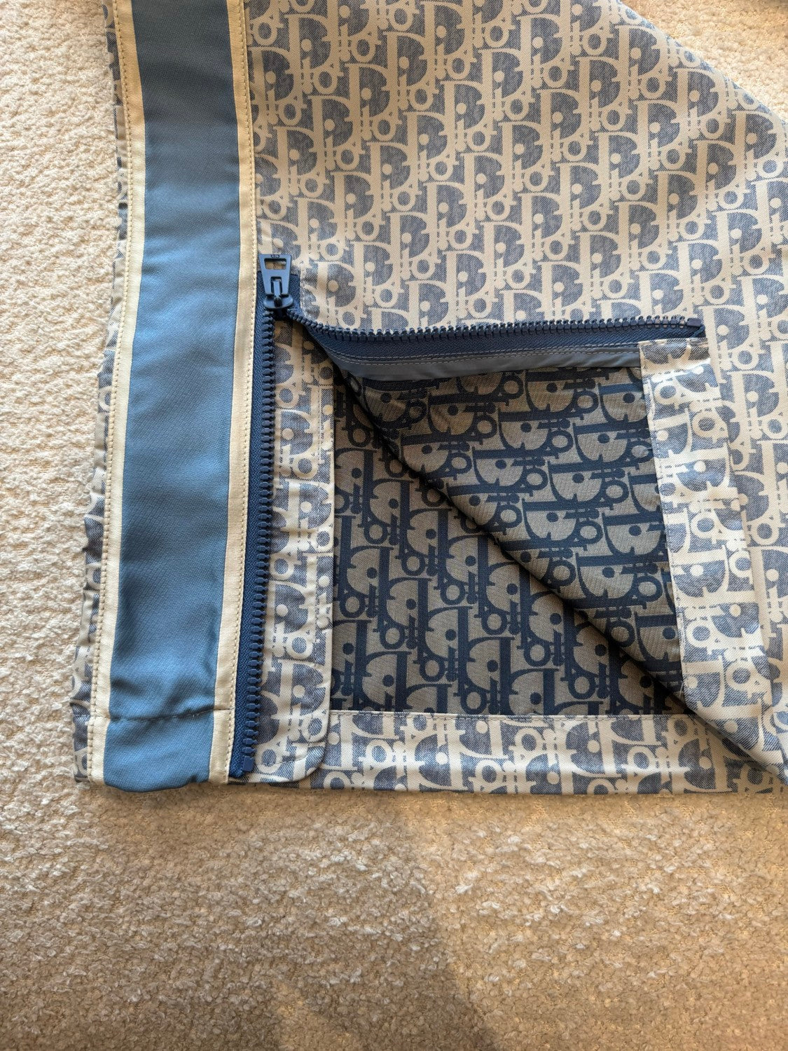 Men's and Women's Spring/Fall Fashion Casual Drawstring Zipper Vintage Print Pants #78754