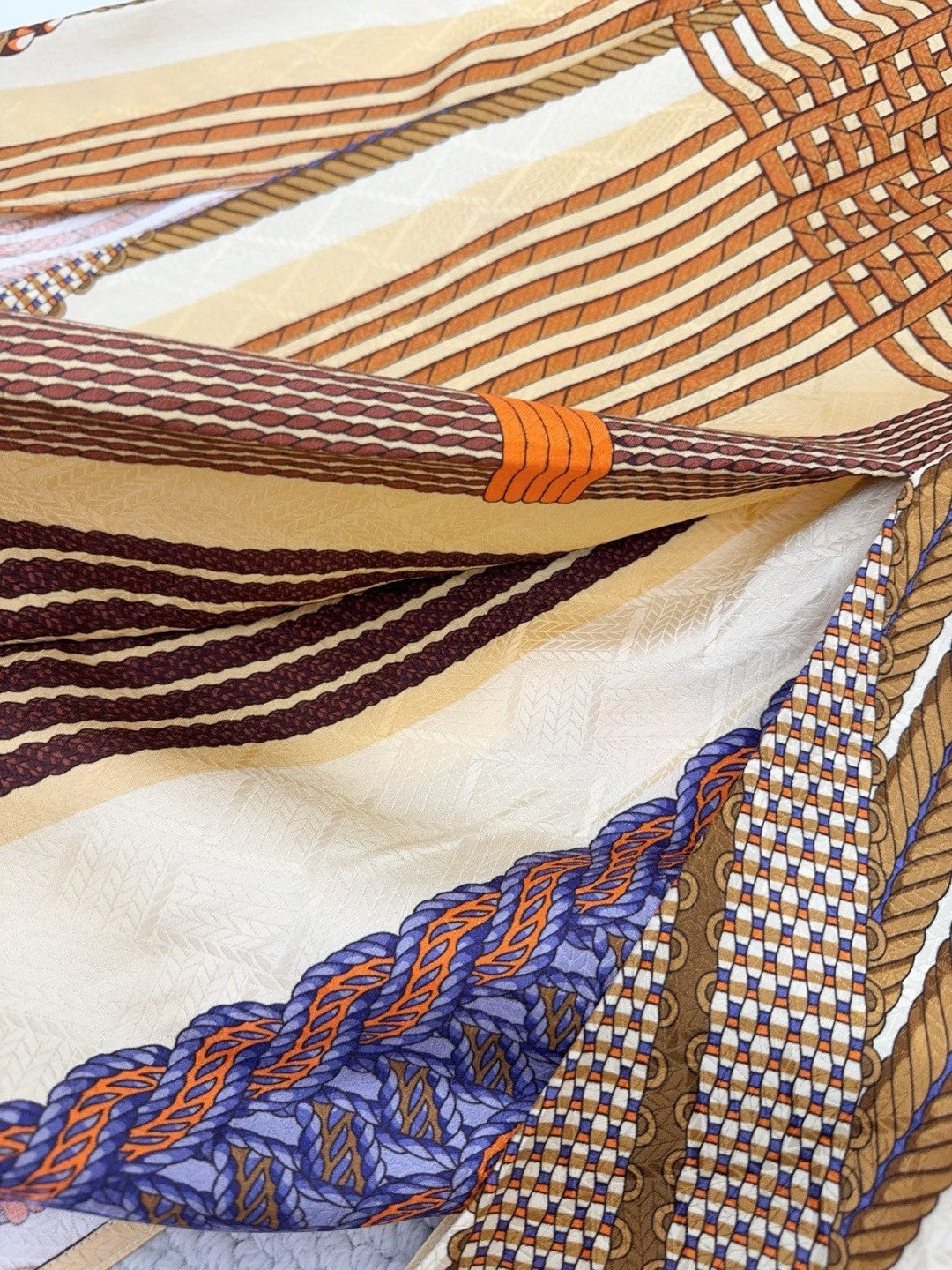 Women's Spring/Summer 2026 Silk printed check pattern Knitted and silk patchwork Shirt dress Suit Set #82539A