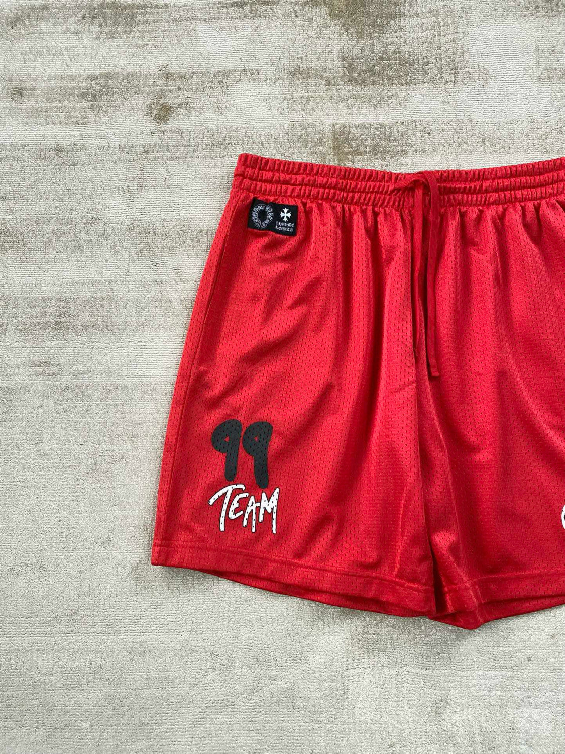 Men's Spring and Autumn Printed Stretch Drawstring Loose Fit Sweatpants Shorts #98774