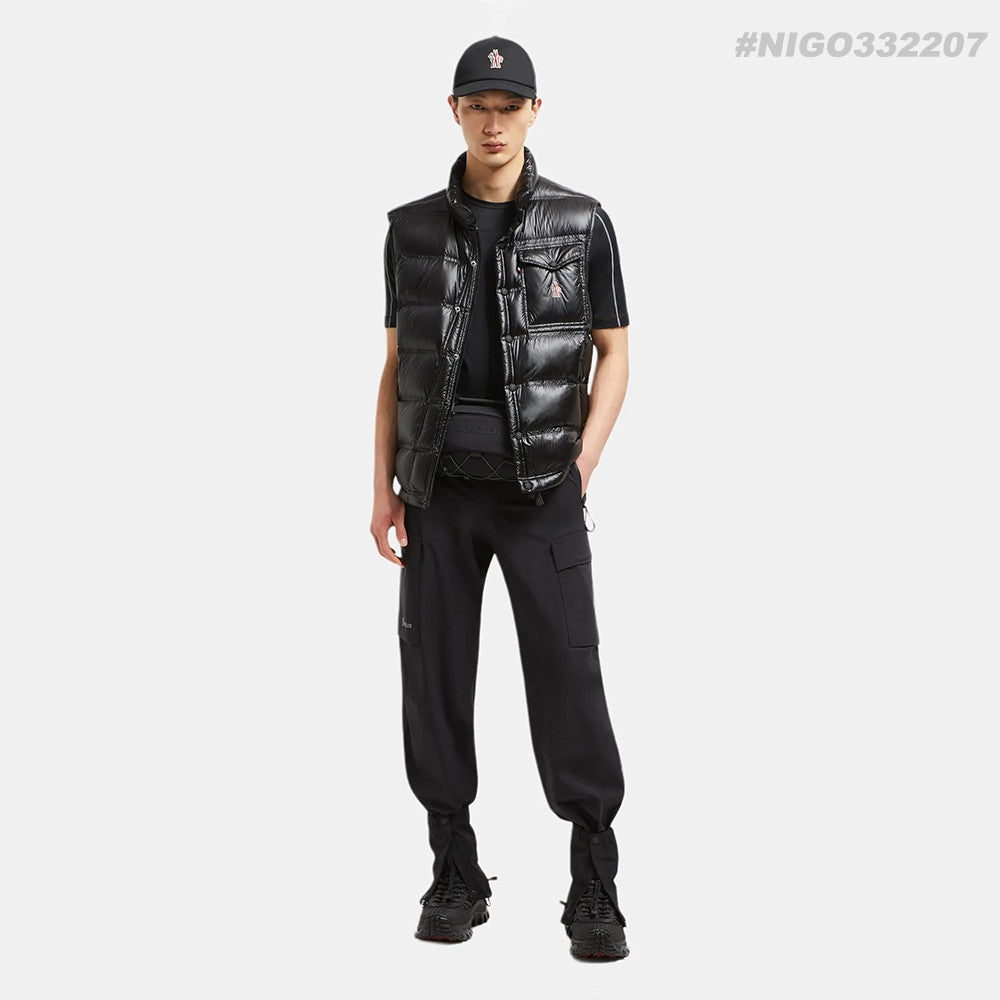 Grenoble Nantu Collection Men's And Women's Zipper Pocket Reflective Details Vest  Black #332207