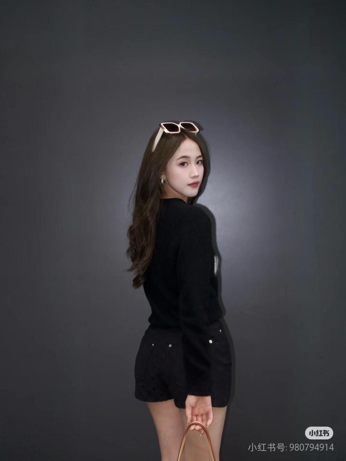 Women's Summer Solid Color Alphabet All Over Printed Hidden Zipper Closure Denim Shorts #75479