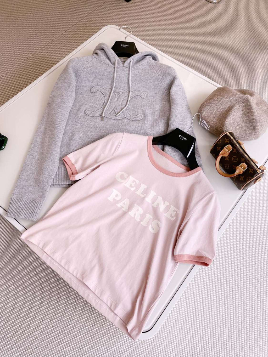 Women's Summer Logo Letter Print Round Neck Cotton Short Sleeve T-Shirt #74774