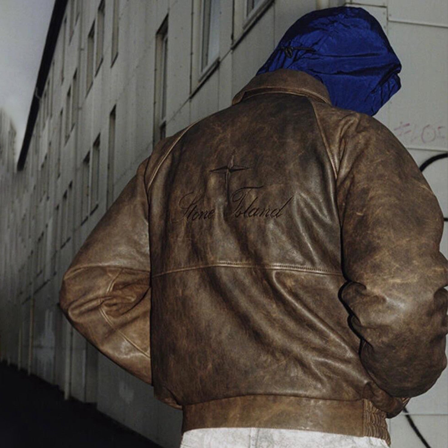 X Men's Spring and Fall Zipper Hooded Aviator Jacket Coat #98752