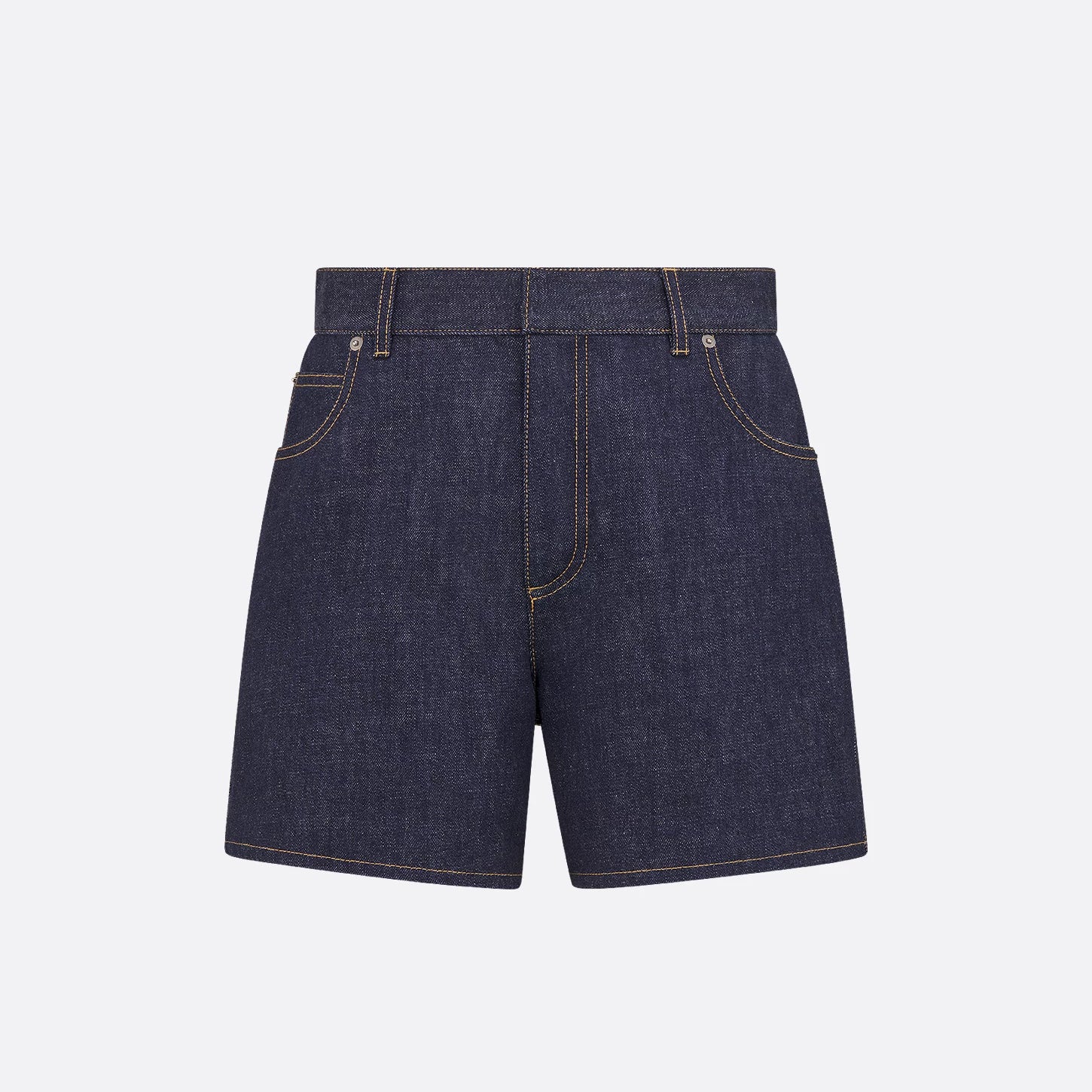 Women's Summer Monogrammed Blue Denim Shorts #75874