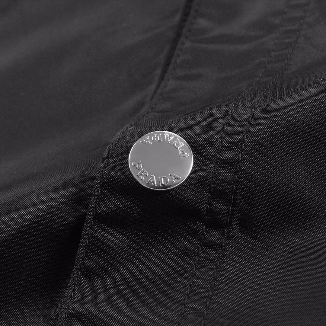 Men's Spring And Autumn Nylon Lapel Single-Breasted Long-Sleeved Shirt Casual Trousers Pants Suit Set #97887