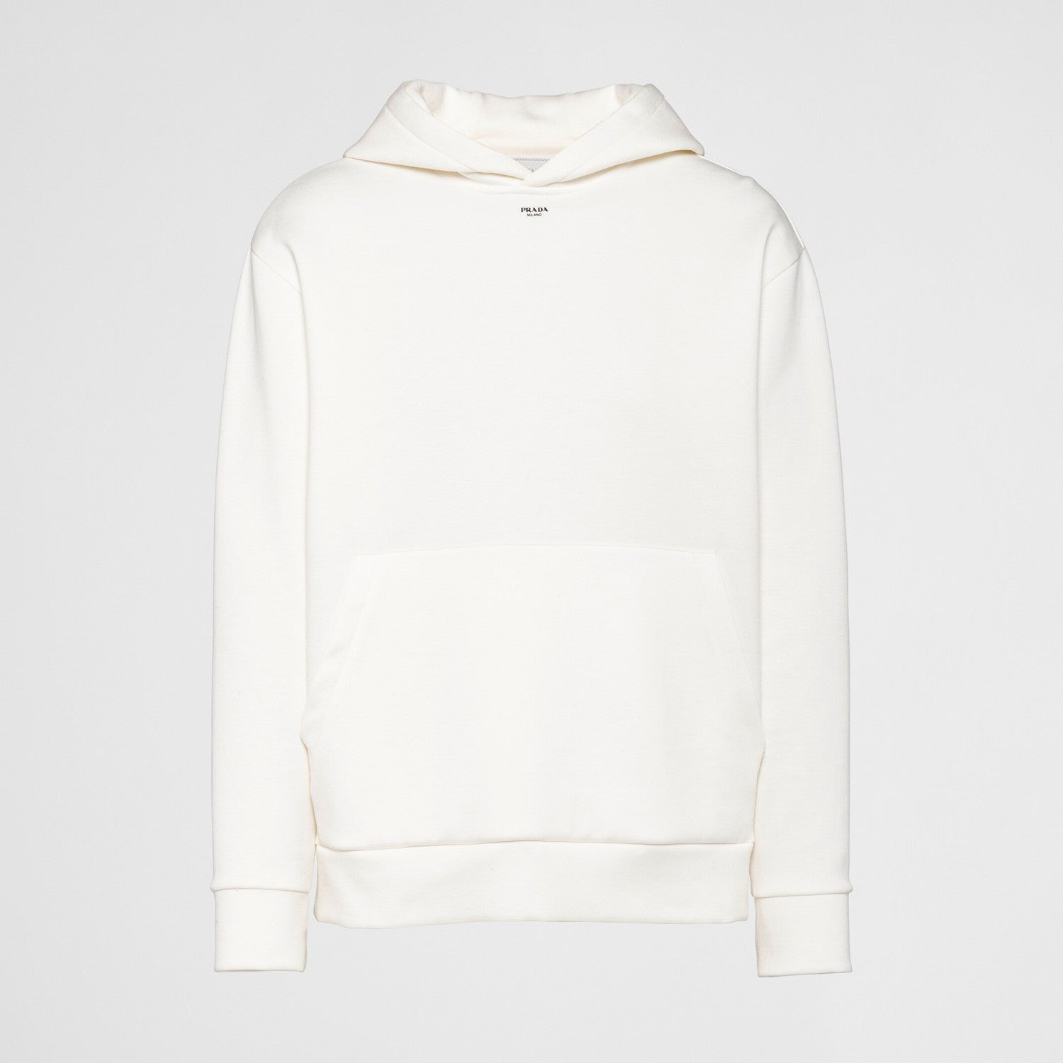 Men's Spring and Autumn Solid Color Cotton Hooded Sweatshirt Pullover #72686