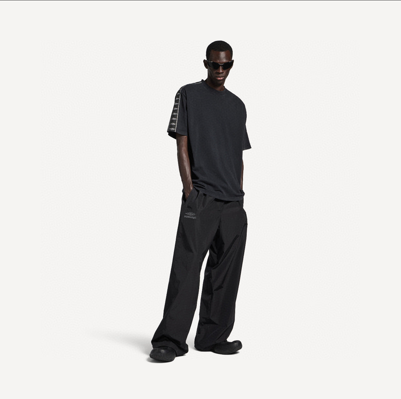 Men's 25SS 3B Jacquard Logo Tape Long-Sleeve Sweatshirt Short-Sleeve T-shirt #194074