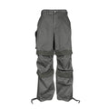 Far archive Men's Far Solid Color Paratrooper Pants Zipper Casual Multi-Pocket Loose Fit Work Pants Ngvp #7741