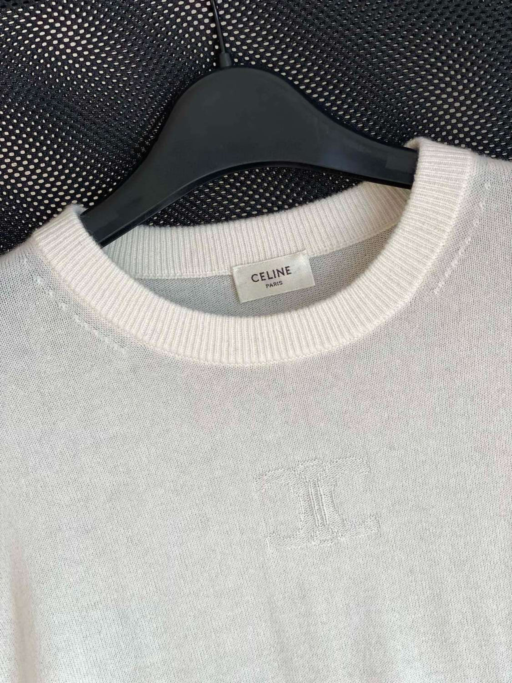 Women's Spring And Summer Solid Color Round Neck Cashmere Knit Sweater #74482