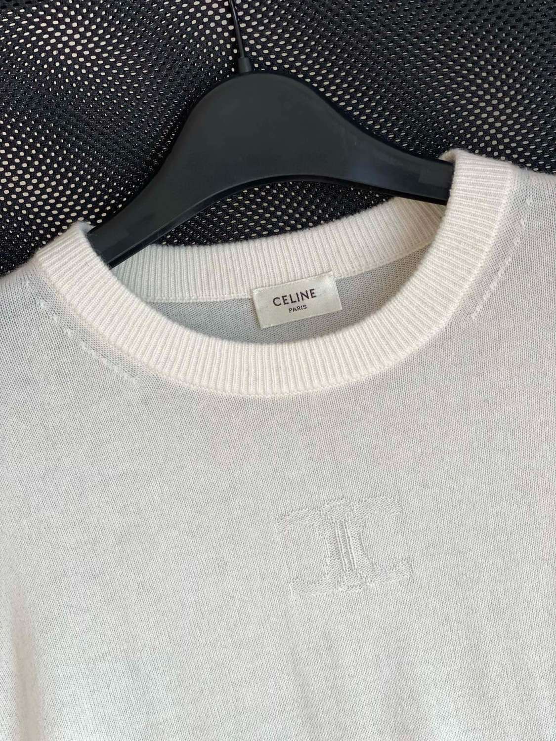 Women's Spring And Summer Solid Color Round Neck Cashmere Knit Sweater #74482