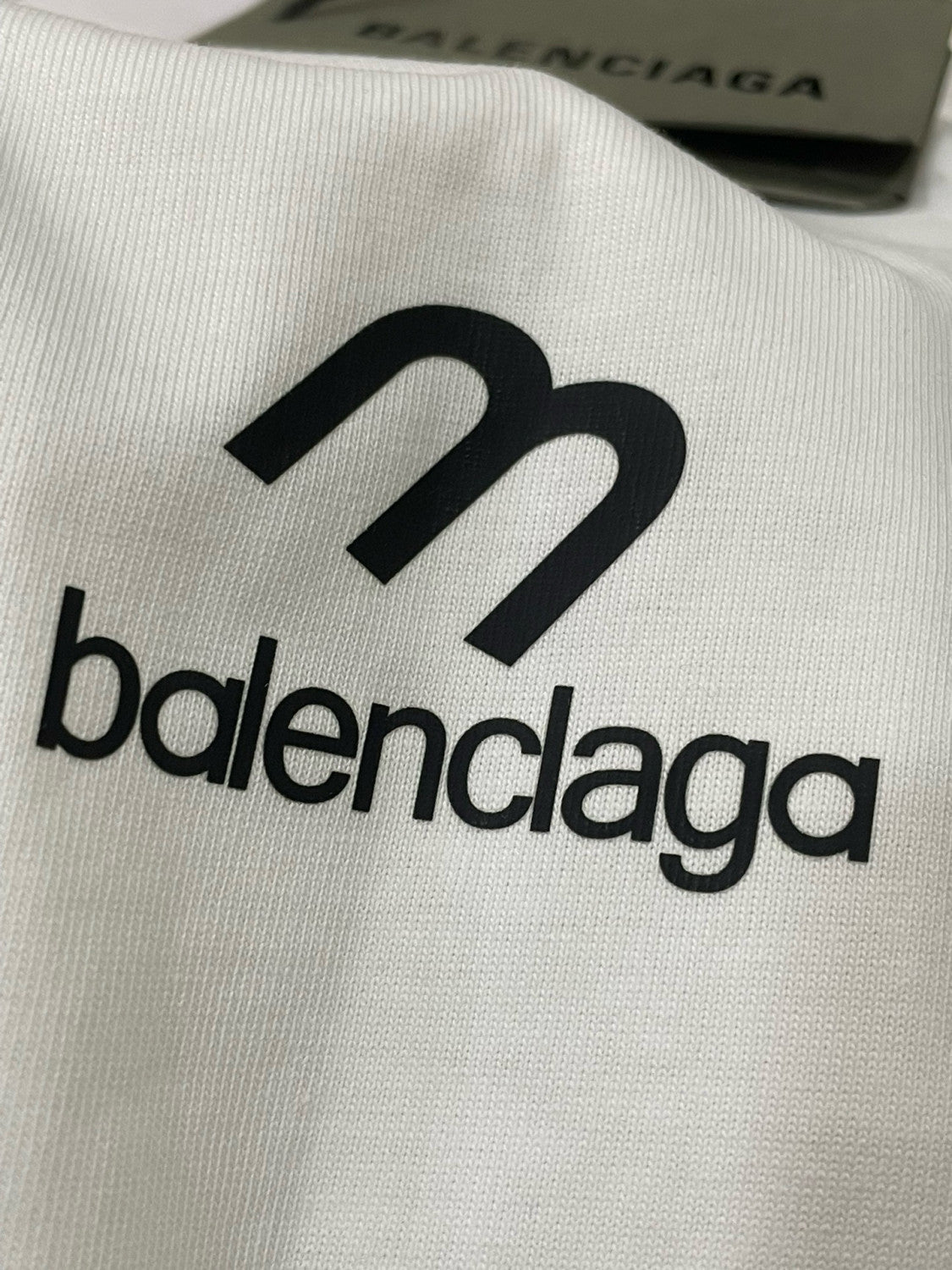 Men's Summer Black and White Cotton Round Neck Short Sleeve T-Shirt #97777