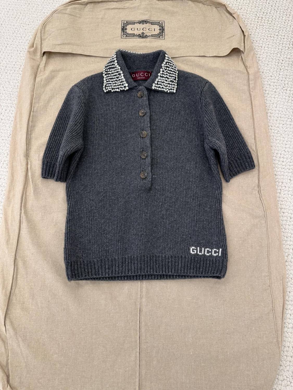 Women's Summer Solid Color Rhinestone Inlay Pullover Straight Short Sleeve Polo Shirt T-Shirt #73754