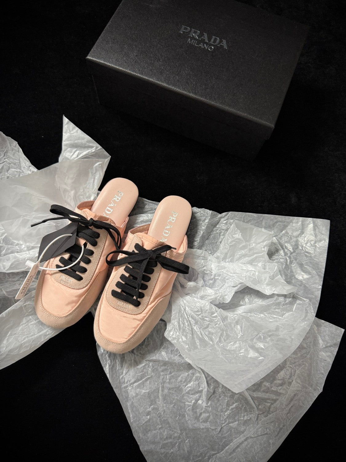 PR Women's Solid-color Nylon Fabric And Suede Low-top Lace-up Training Shoes #77761