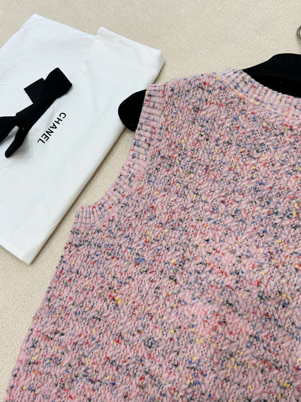 Women's High Street Summer Wool Round Neck Plain Sleeveless Pullover Knit Sweater Vest Ngvp #2131