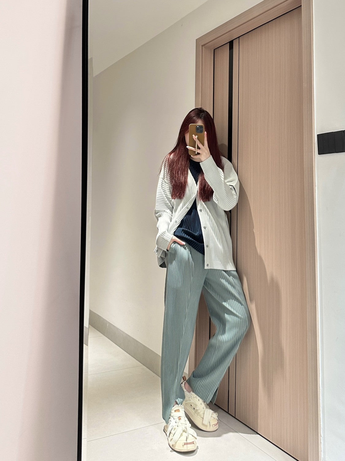 Men's And Women's Spring And Summer Pleated Pants Casual Trousers Fashion Casual Trousers #81248