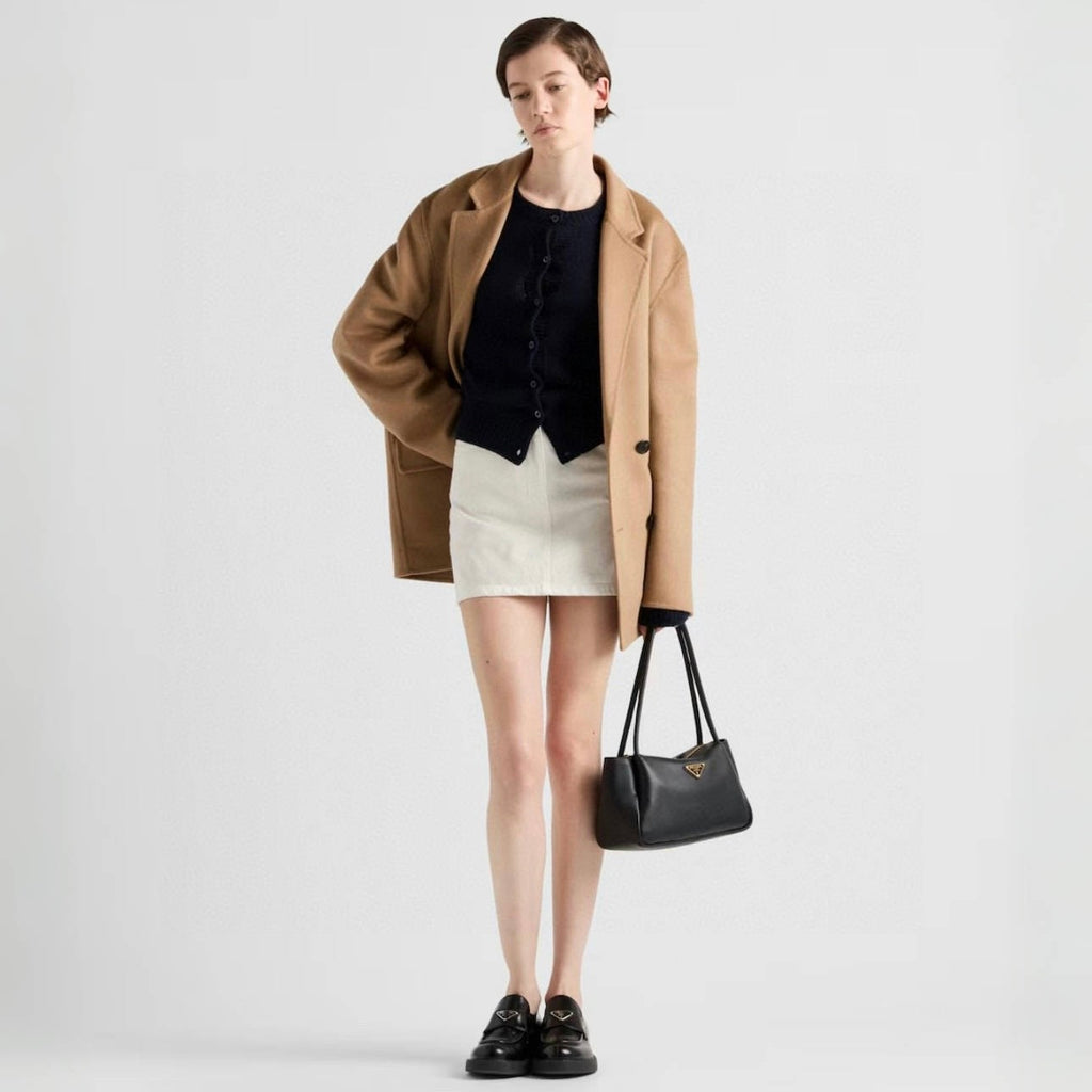 Women's Summer Solid Colour Triangle Label Decoration Simple Casual Denim Shorts #76692