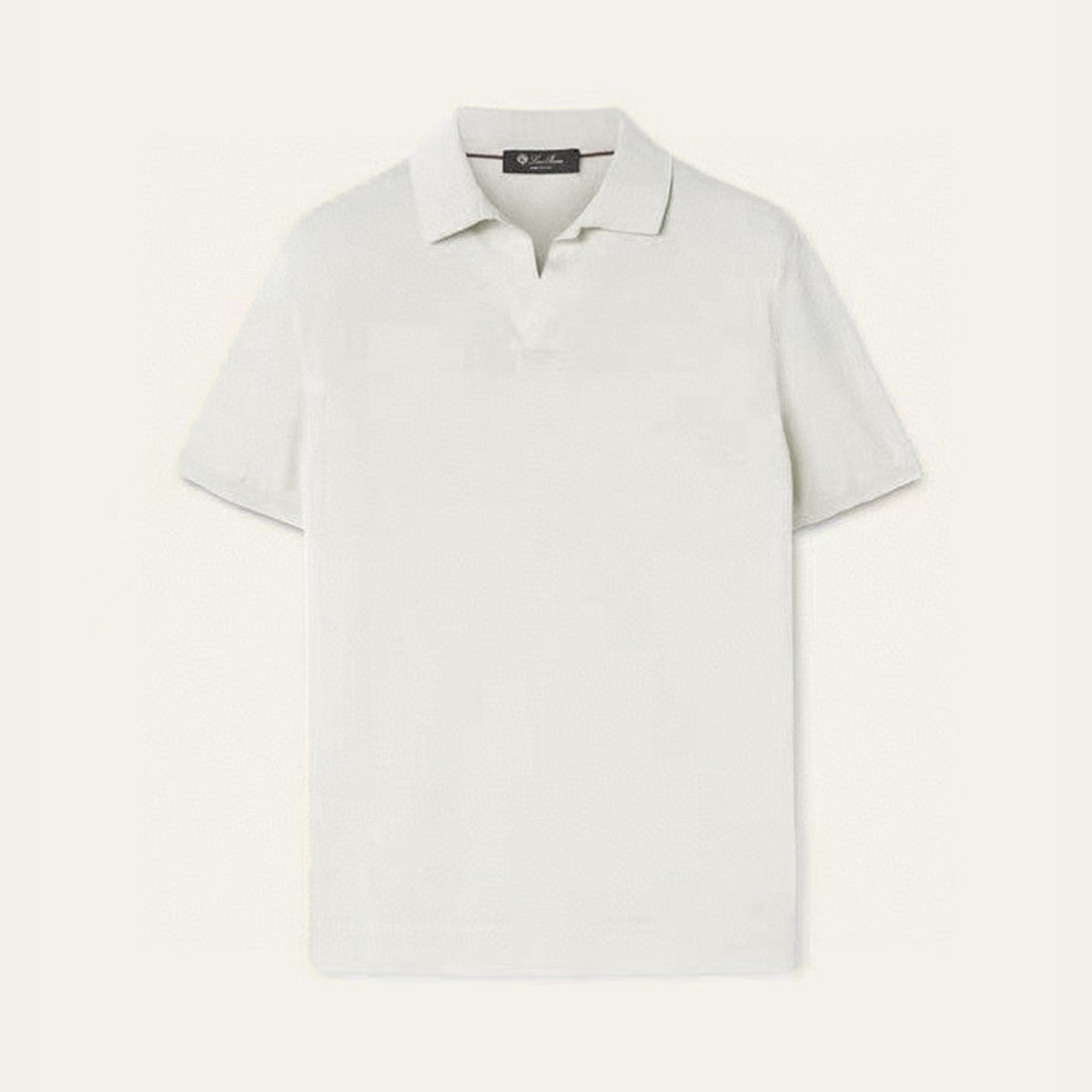 Men's Summer Solid Color Lapel Fit Ryome Short Sleeve Polo Shirt Ngvp #8214