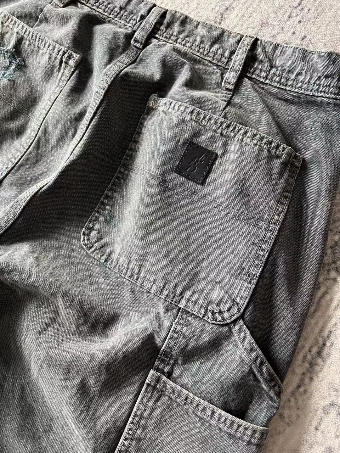 Enfants Riches Deprimes Men's Women's Four Seasons Solid Color Zipper Mid Waist Fitted Washed Workwear Jeans Long Pants Ngvp #7988