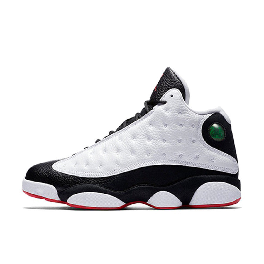 Air AJ AJ13 Retro Men's Colorblocking Shock Absorbing Mid-Top Retro Basketball Shoes #74119