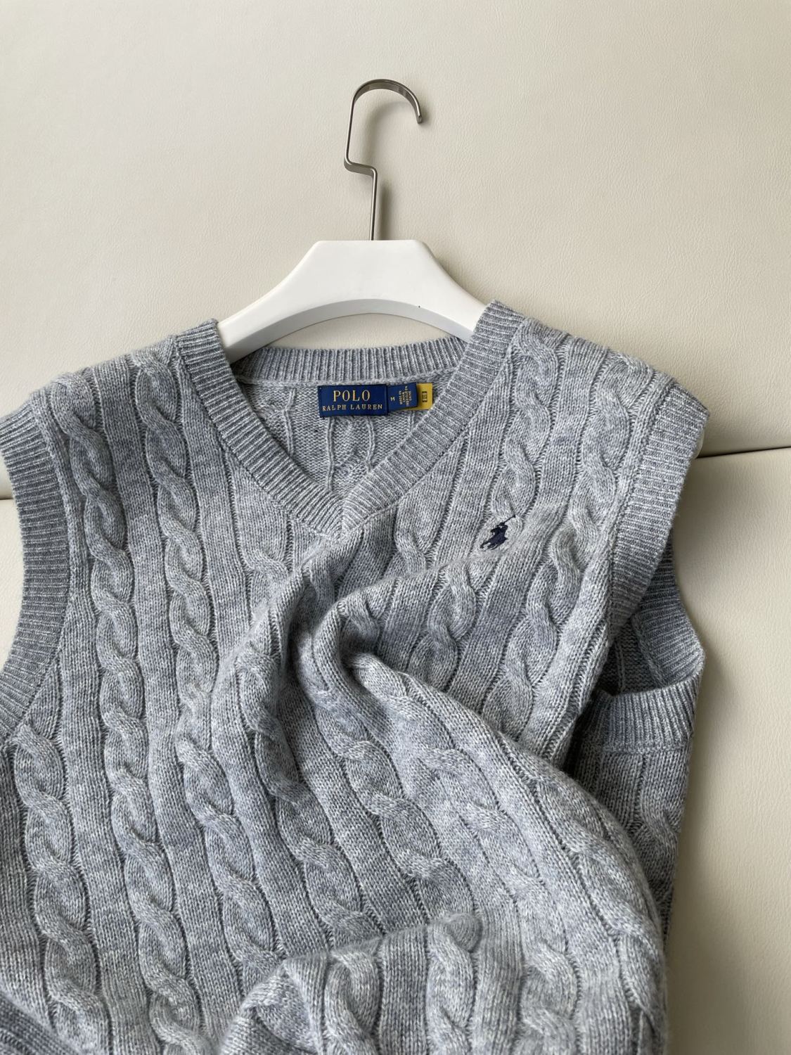 Men's and Women's Spring/Summer Embroidered Logo Solid Color Crew Neck Knit Sleeveless Tank Top Vest #76143