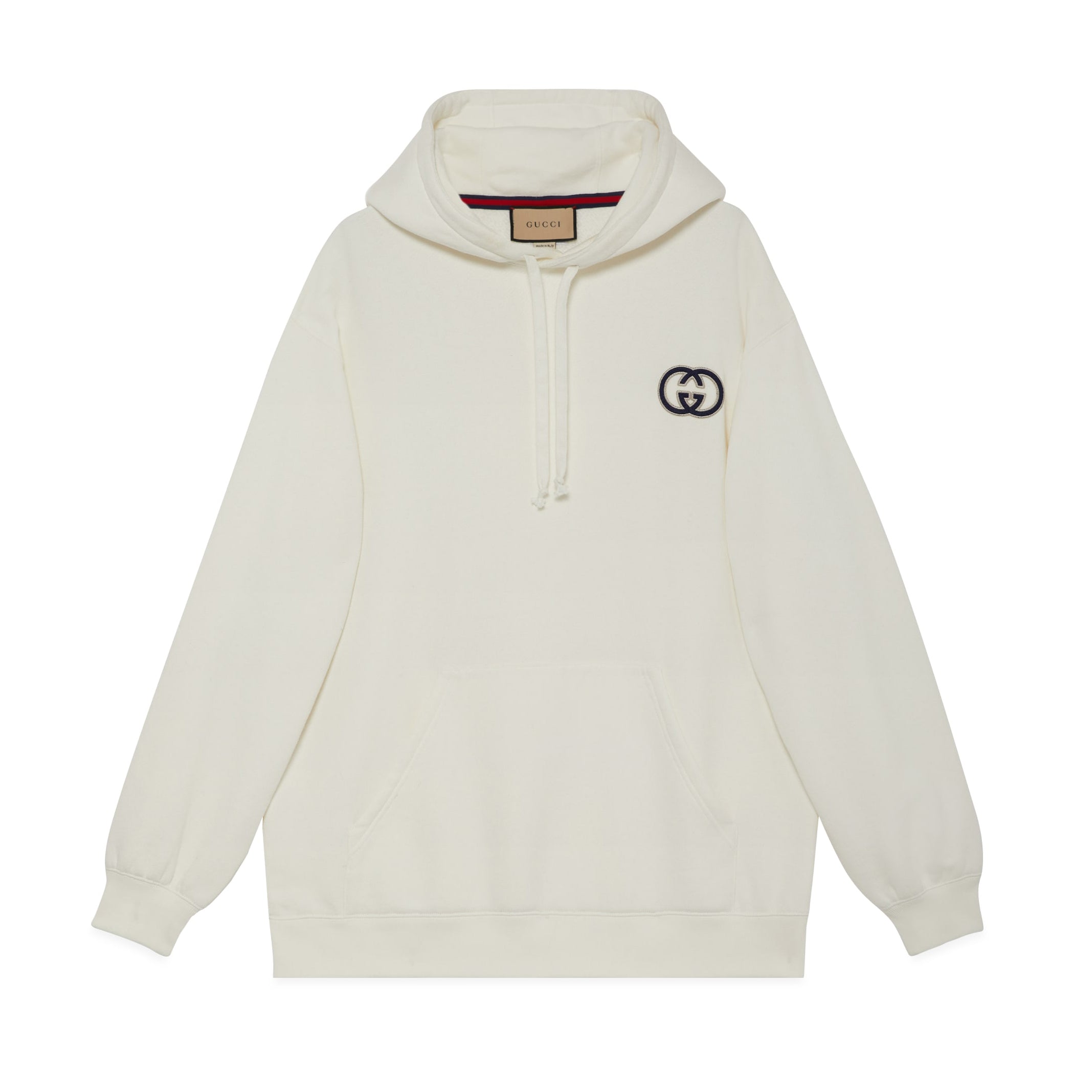 Men's And Women's Spring And Fall Solid Color Loose Casual Logo Hooded Sweater Pullover Sweater #98487