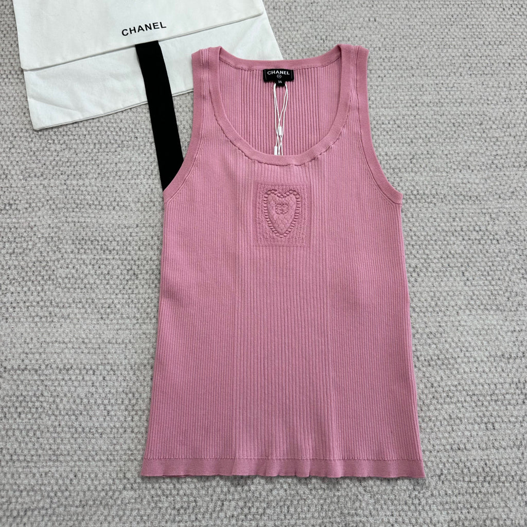 Women's Summer Fashion Casual Crew Neck Sleeveless Combed Cotton Yarn Knit Tank Top Vest #78775
