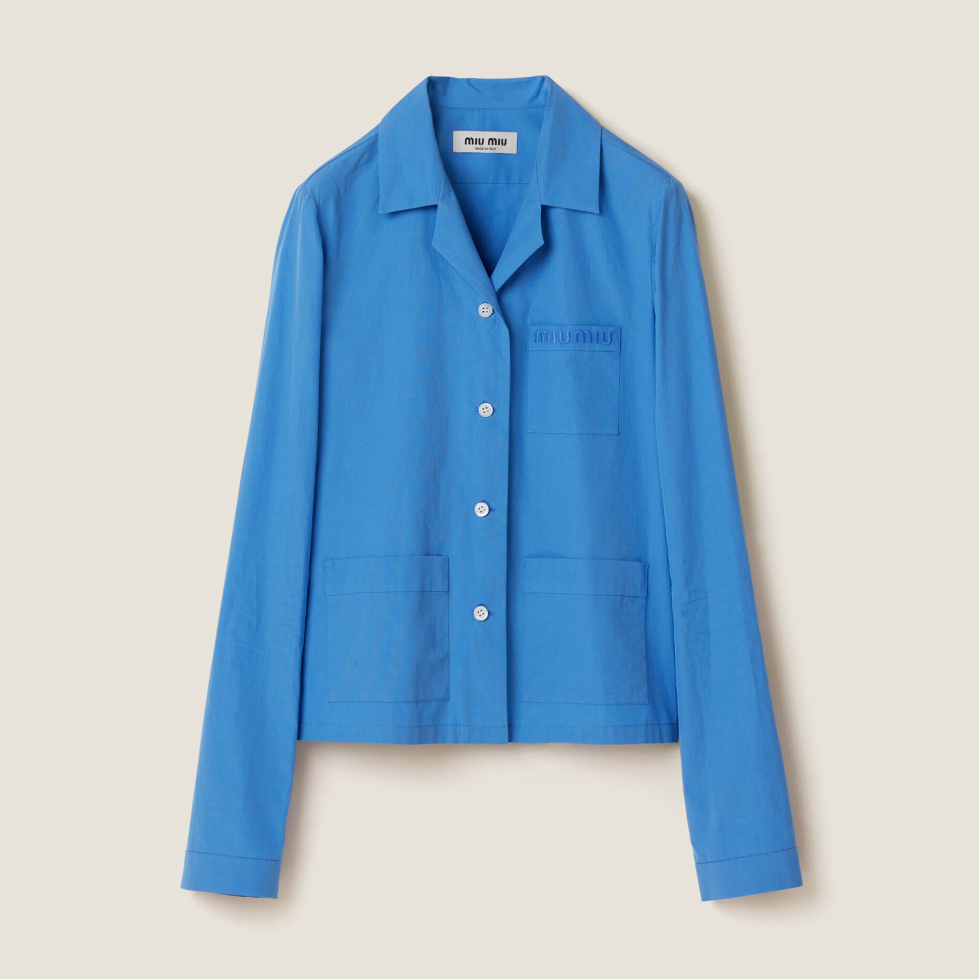 Women's Spring and Autumn Solid Color Logo Letter Printing V-Neck Loose Long Sleeve Shirt #72854