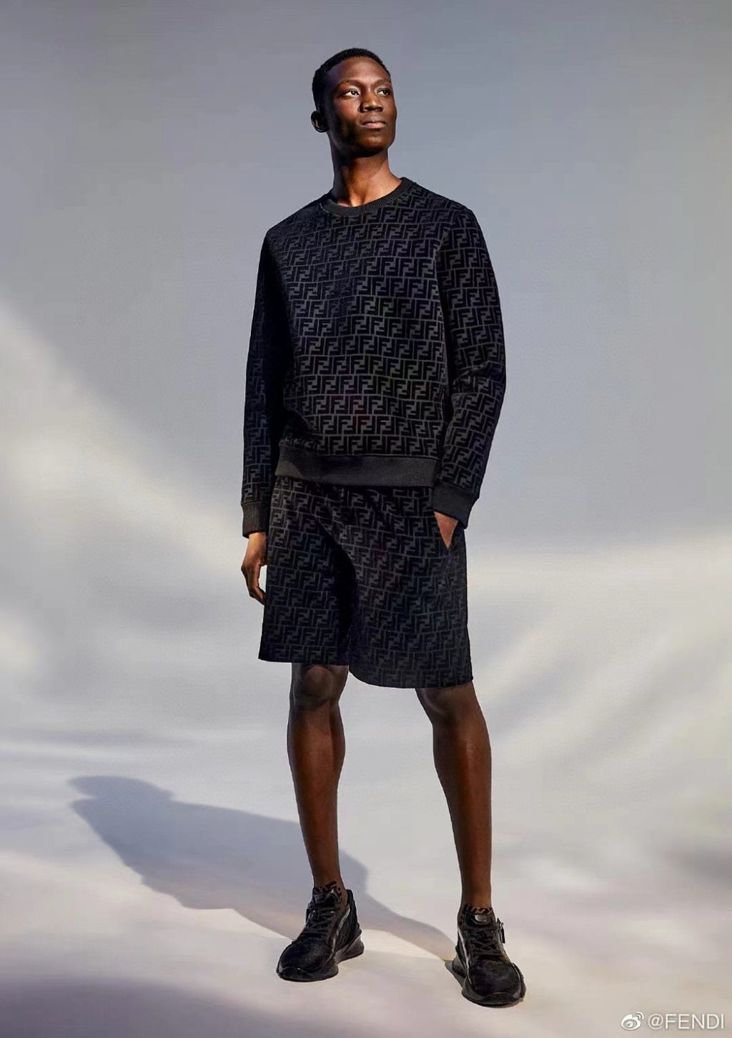 Men's Summer Black Letter Logo Print Drawstring Straight Casual Short Pants #98816