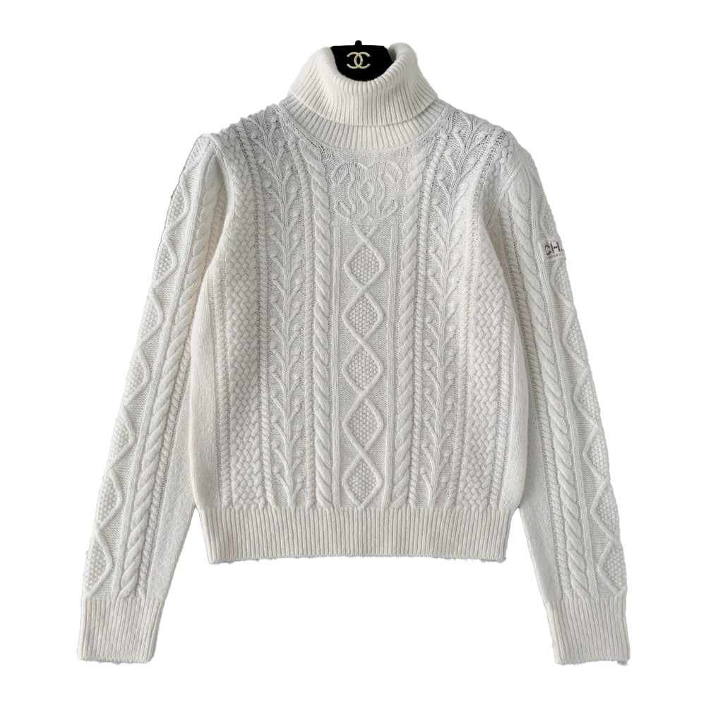 25 Coco Spring Autumn New Women's Ski Long-Sleeved Sweater Women's Fall/Winter Base Layer Sweaters: Stylish and Refined #83229A