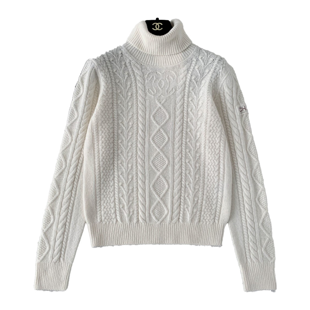 25 Coco Spring Autumn New Women's Ski Long-Sleeved Sweater Women's Fall/Winter Base Layer Sweaters: Stylish and Refined #83229A