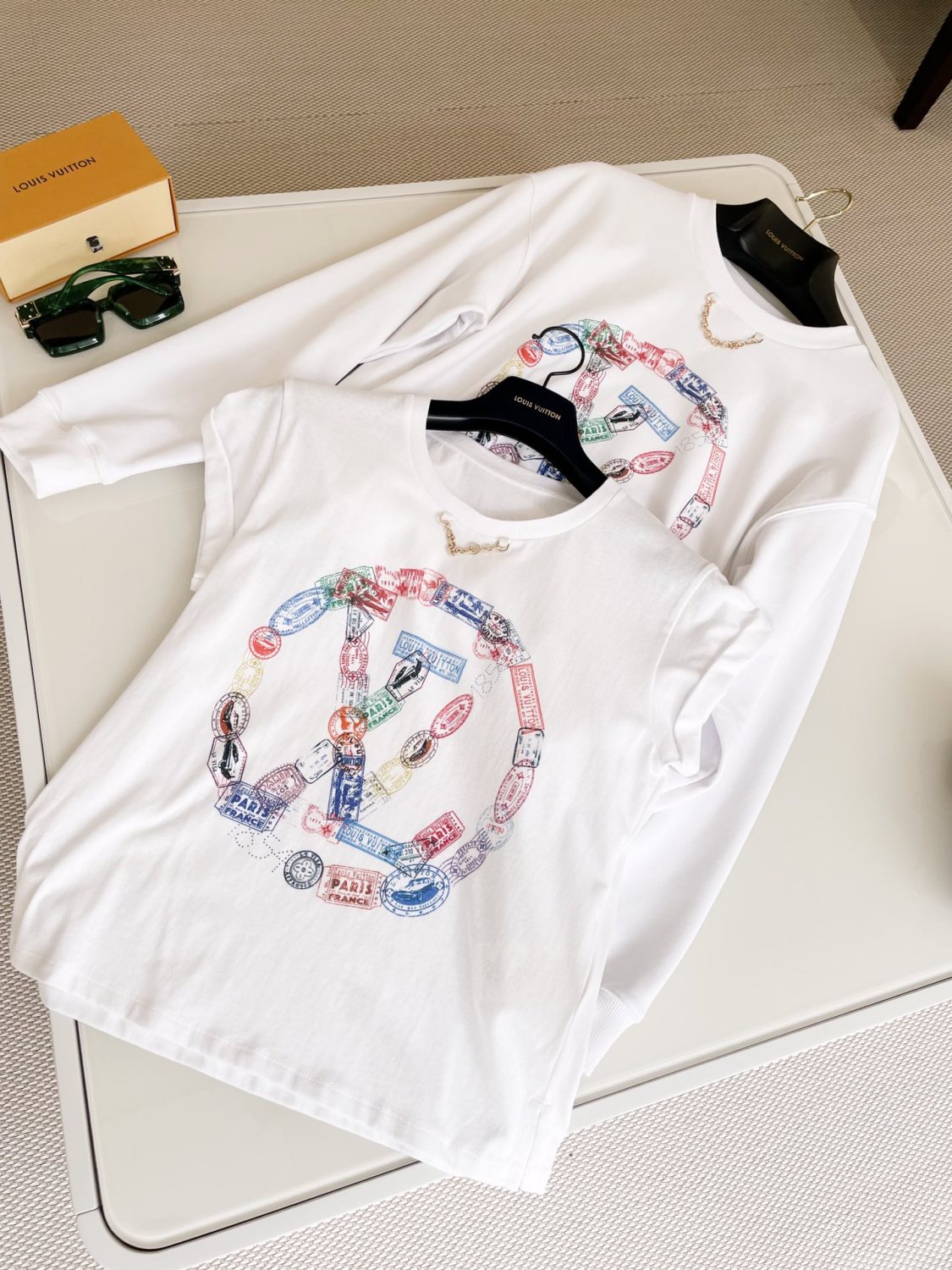 Women's Summer White Round Neck Travel Seal Print Cotton Short Sleeve T-Shirt #74179