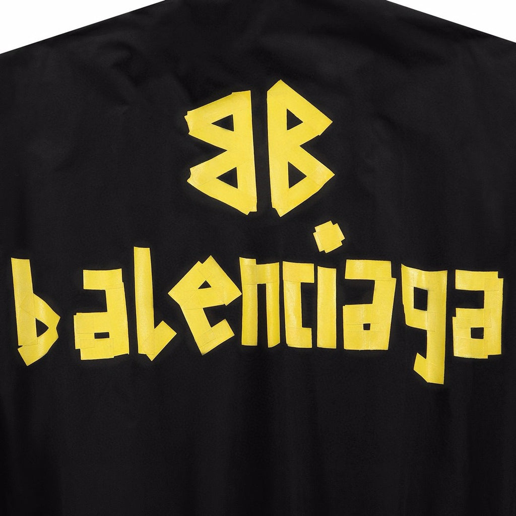 Men's and Women's Alphabet Printed High Neck Zipper Regular Fit Long Sleeve Jacket #72828