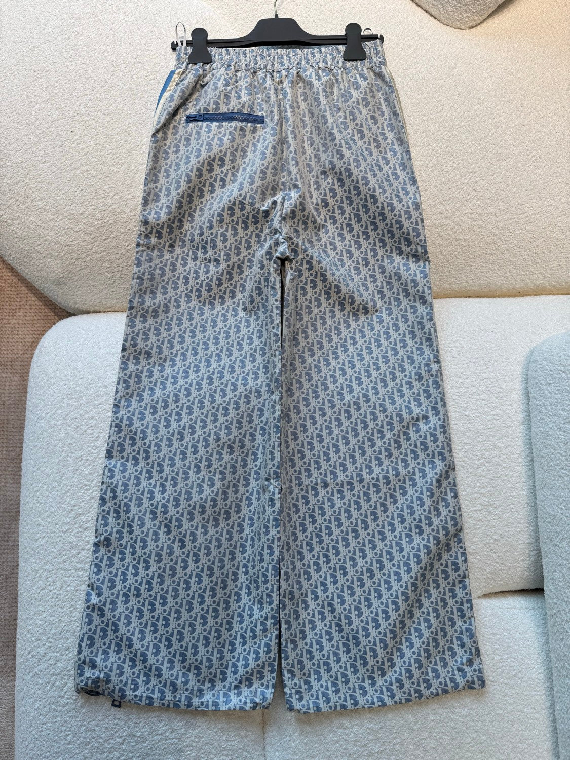 Men's and Women's Spring/Fall Fashion Casual Drawstring Zipper Vintage Print Pants #78754