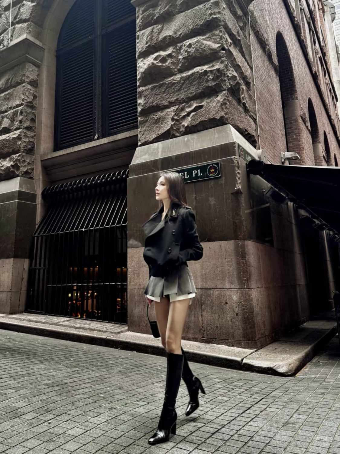 YS Women's Pointed Cat Heel Long Short Red Black Boots Fashion Temperament Elegant Sexy Zipper Short Boots Shoes Ngvp #2185