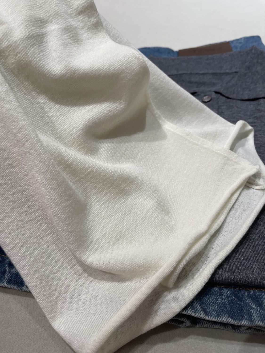 Monogrammed Polo Wool Knitted Short-Sleeve T-Shirt #194309