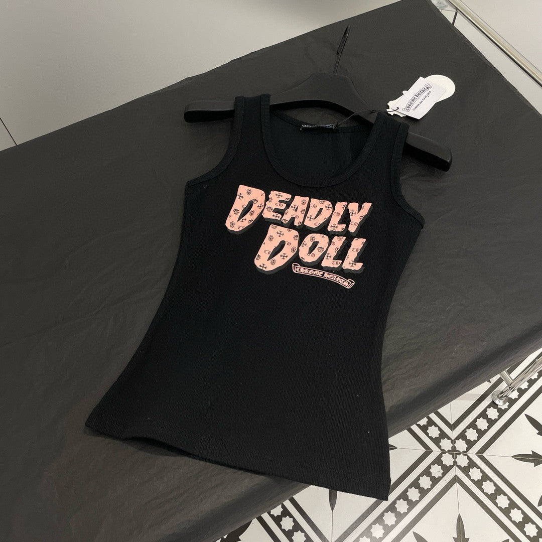 Men's And Women's Fall/Winter Fan Cross Graffiti Print Black Hooded Zipper Jacket Knit Vest Stretch Sweatpants Pants Set Suit #98138