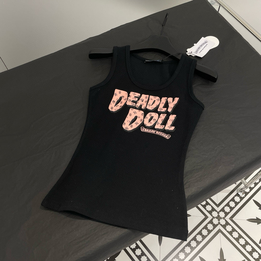 Men's And Women's Fall/Winter Fan Cross Graffiti Print Black Hooded Zipper Jacket Knit Vest Stretch Sweatpants Pants Set Suit #98138